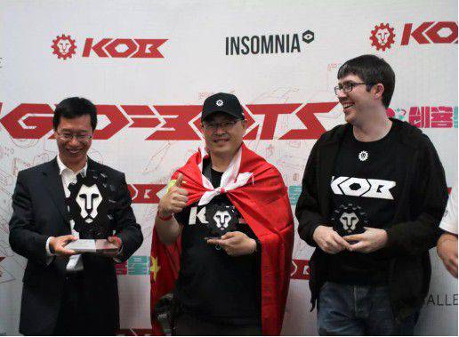 機器人格斗國家隊載譽歸來 KOB巡回賽伯明翰收官