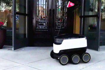 美國推出送外賣機器人，準確將外賣送到顧客手中，外賣小哥要失業