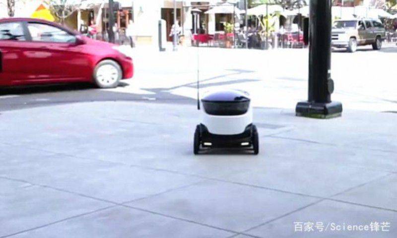 美國推出送外賣機器人，準確將外賣送到顧客手中，外賣小哥要失業