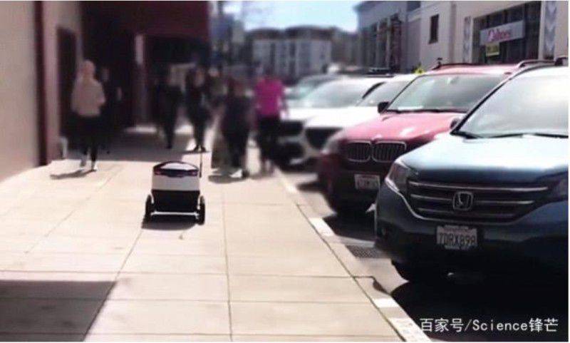 美國推出送外賣機器人，準確將外賣送到顧客手中，外賣小哥要失業