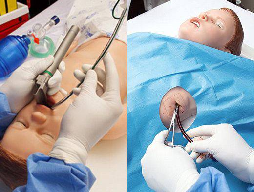 會哭會流血的醫療用“兒童機器人”