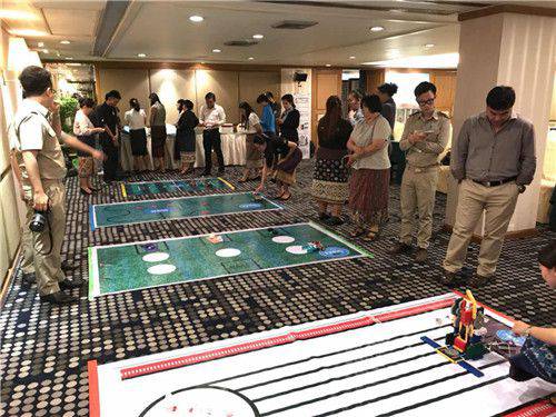 國際青少年機器人聯盟、MY ROBOT TIME老撾STEM研討發布會成功舉辦