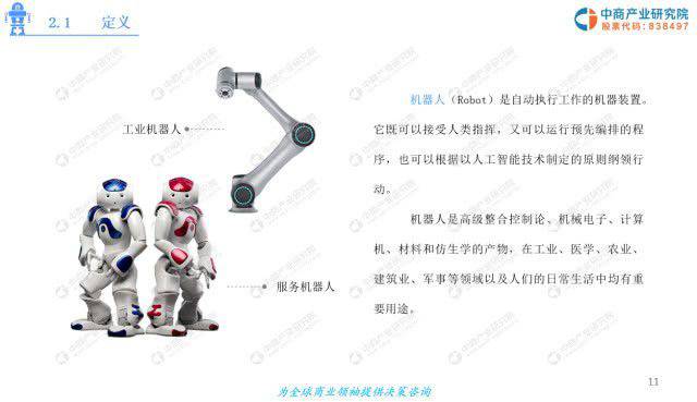 中商產業研究院推出：2019年機器人產業園發展前景及投資研究報告